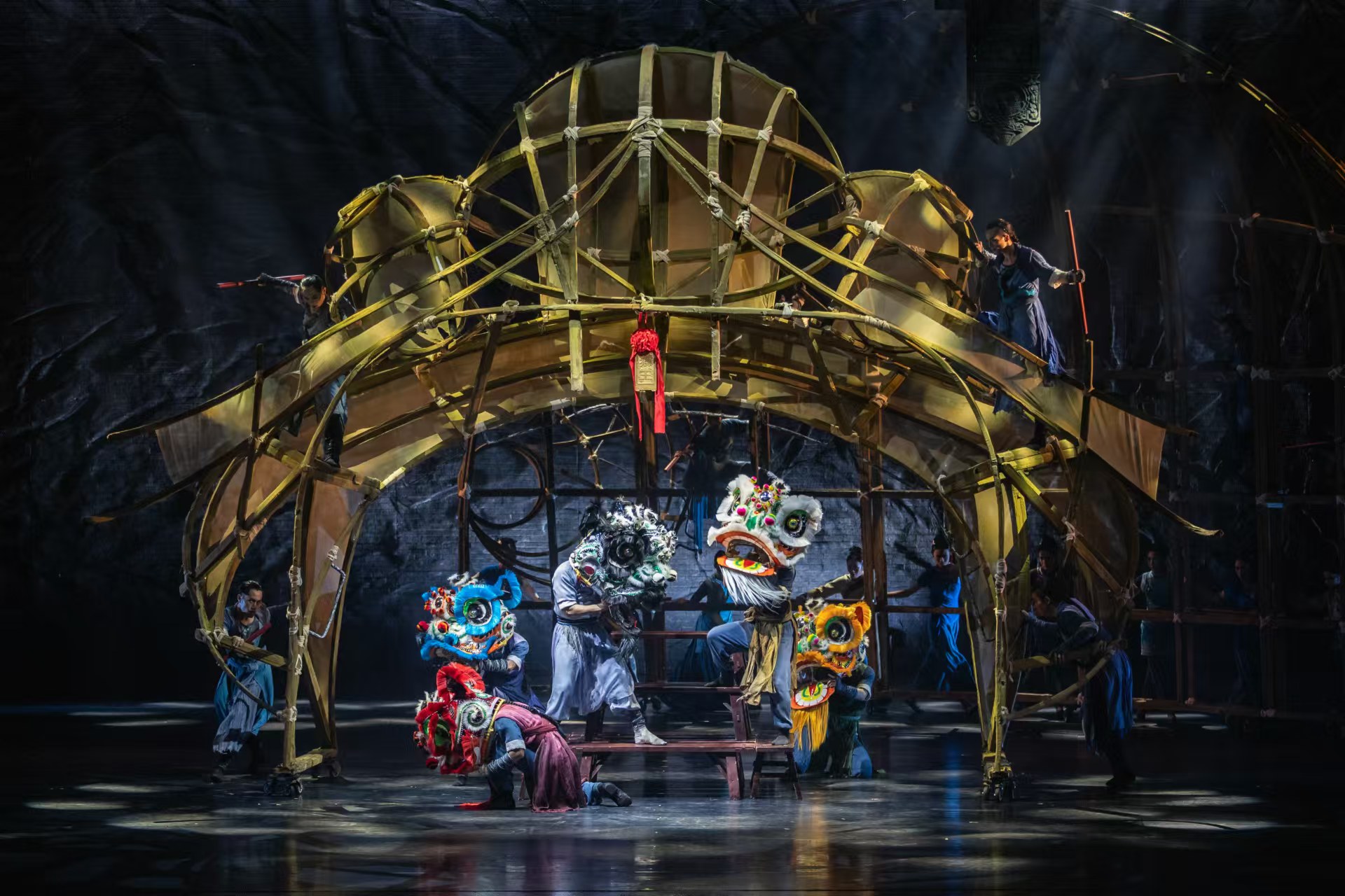 藏传狮子舞运动竞技，民族文化与体育节的交融的简单介绍